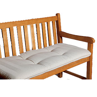 Best Bankauflage 52x142x9 cm 1-tlg. Design 1230 ecru