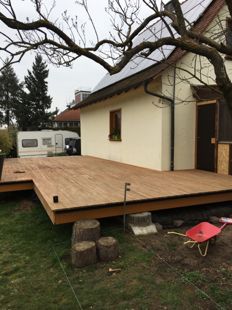 Hilfe bei Terrassenbau - welches Material? - Garten: Gartenforum.de