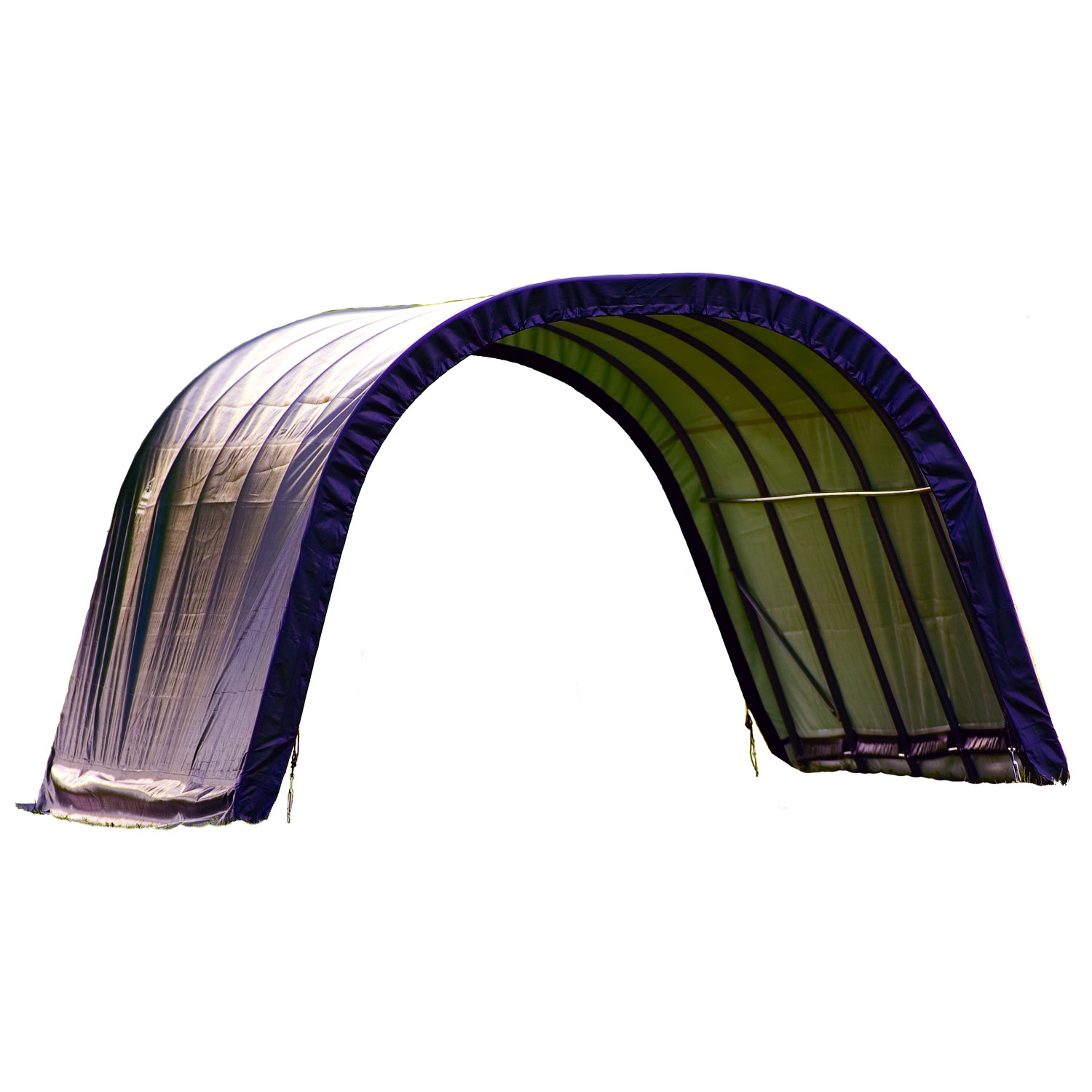 ShelterLogic Run-In-Weidezelt 22,57 m�