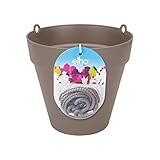 Elho Loft Urban H�ngeampel Durchmesser 20 cm, taupe