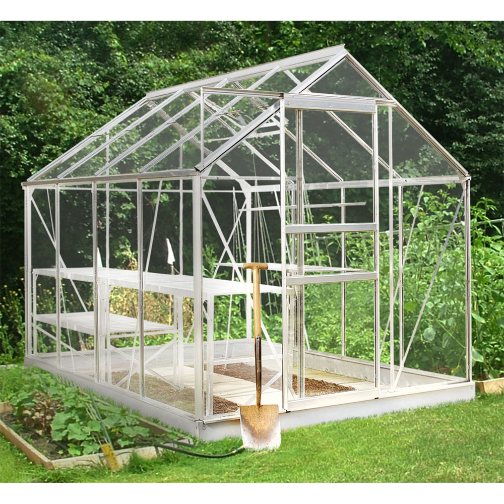 Juliana Halls Popular 86 Gew�chshaus mit 3 mm Blankglas - 5 qm