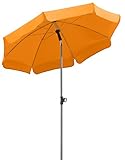 Sonnenschirm �Lugano� � 150 cm Schneider Schirme Polyester mandarine