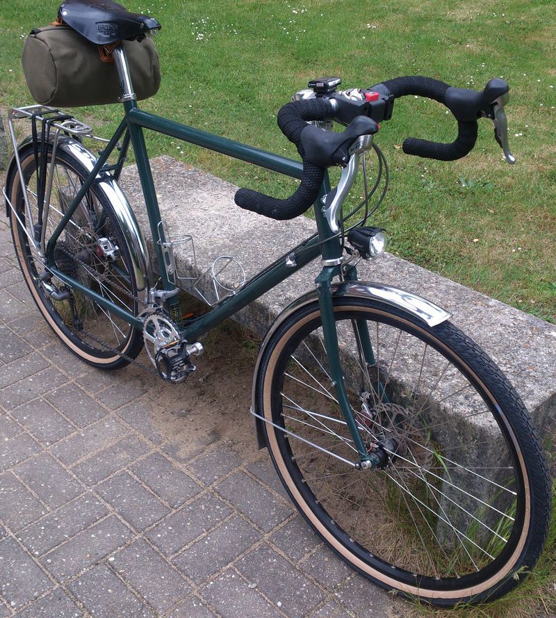 alle teile vom m-fahrrad rad