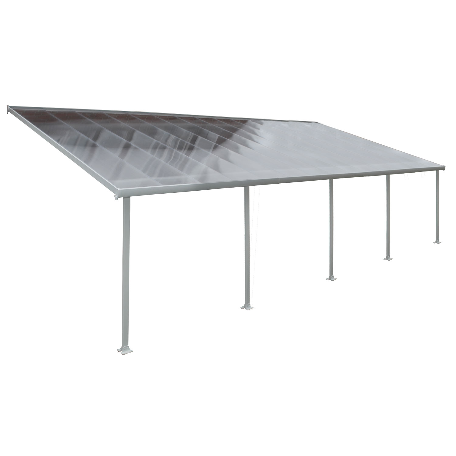 Terrassendach 387 x 850 Wei�