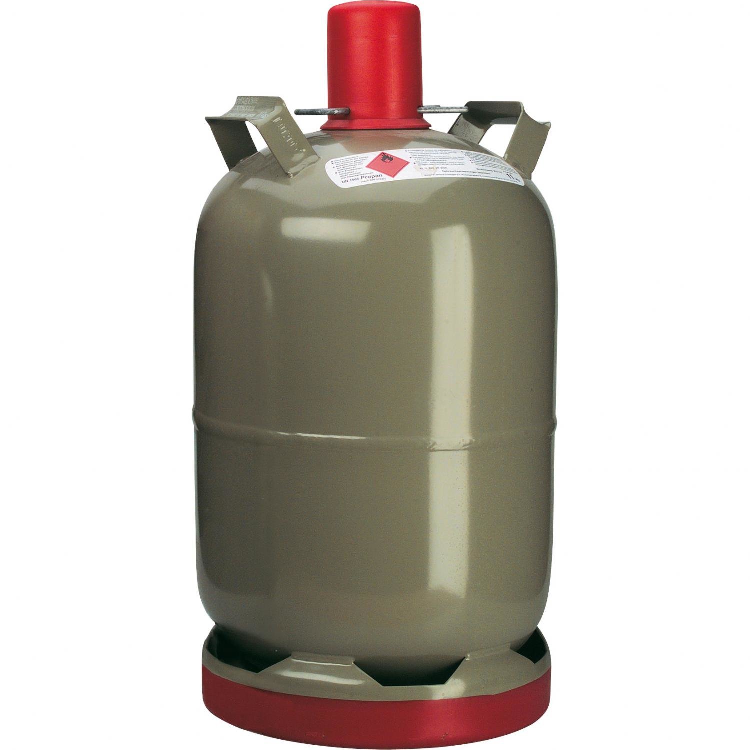 Gasflasche Stahl 11 kg (unbefüllt) 11 kg Campingzubehör