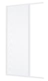Windhager 03894 Insektenschutz Aluminium-Rollo Fliegengitter f�r T�ren, Balkont�ren, individuell k�rzbar; 160 x 225 cm, wei�