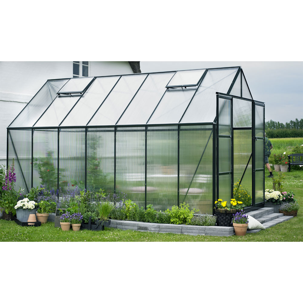 Juliana Halls Magnum 148 Gew�chshaus mit 6 mm Doppelstegplatte - 11,5 qm