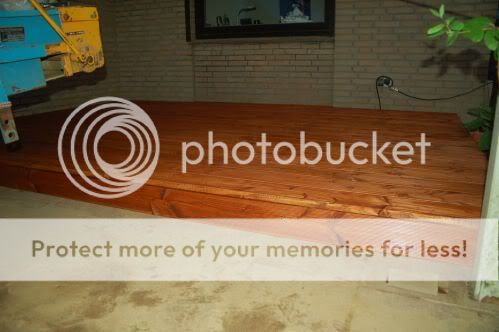 Unsre erste Holzterrasse mit Stufe entsteht... - Garten: Gartenforum.de