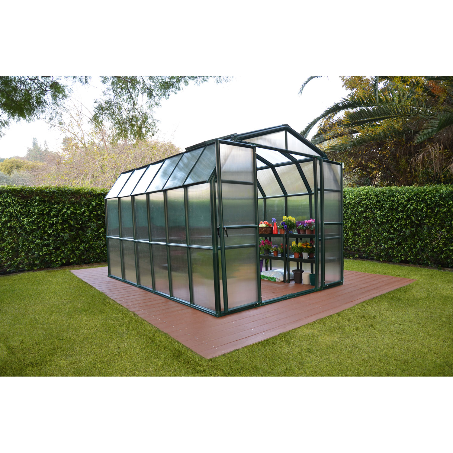 RION Gew�chshaus Grand Gardener 46 inkl. Fundament 10,39 qm