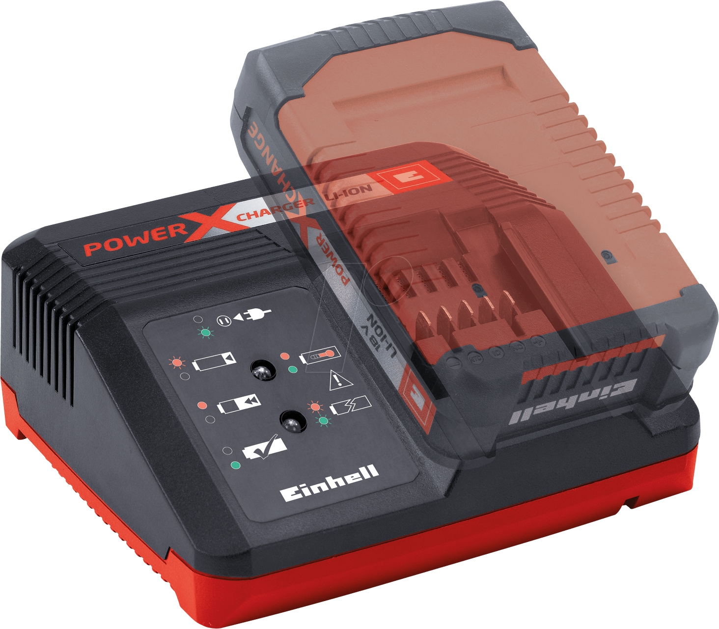 Original Einhell Starter Kit Akku und Ladegerät Power XChange (Lithium Ionen, 18 V, 1,5 Ah Akku