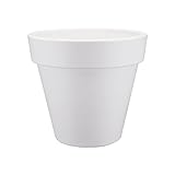 Elho Pure Round 100 - Blumentopf - Weiss - Drinnen & Drau�en  - � 98 x H 89 cm