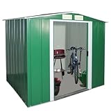 Tepro Metallger�tehaus Eco 10 x 8, anthrazit/wei�, 322.1 x 242.2 x 196.1 cm, 7261