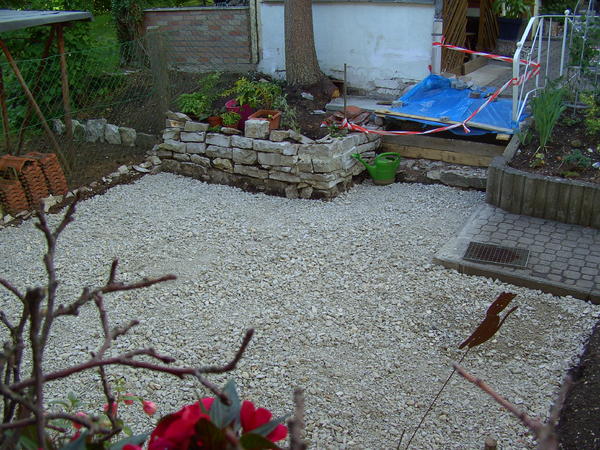 Natursteinterrasse - Garten: Gartenforum.de