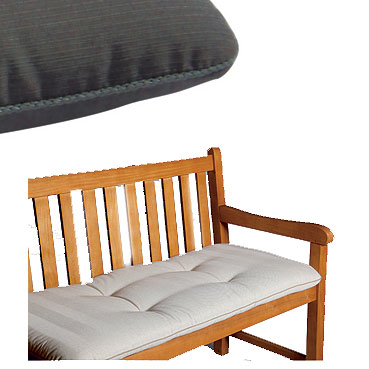 Best Bankauflage 52x112x9 cm 1-tlg. Design 1233 grau