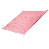 Corasol COR10SQ5-RR Premium Sonnensegel 5 x 5 m, quadratisch, rostrot