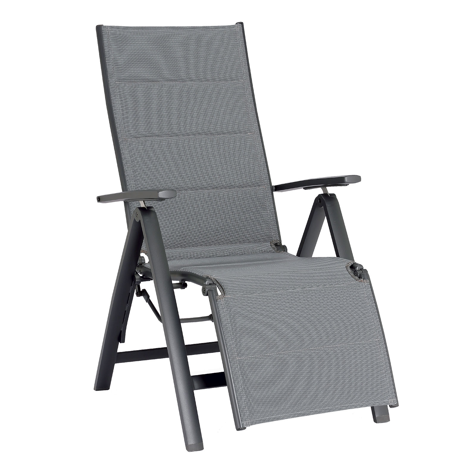 Best Freizeitm�bel Relaxliege Varese anthrazit/matt