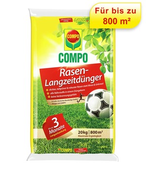 COMPO� Rasen-Langzeitd�nger f�r 800 m� (20 kg)