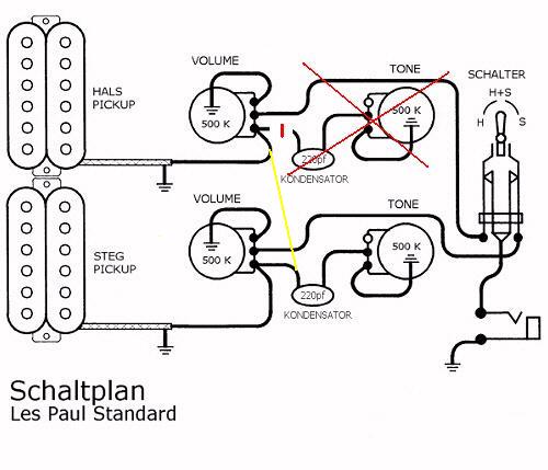 schaltplan les paul - Gitarren-Forum.de