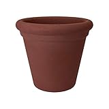 Elho Allure Doppio 35 - Blumentopf - Red Sand - Drinnen & Drau�en  - � 34.6 x H 31.2 cm