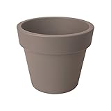 Elho Green Basics Top Planter 40 - Blumentopf - Taupe - Drau�en  - � 39.1 x H 32.8 cm