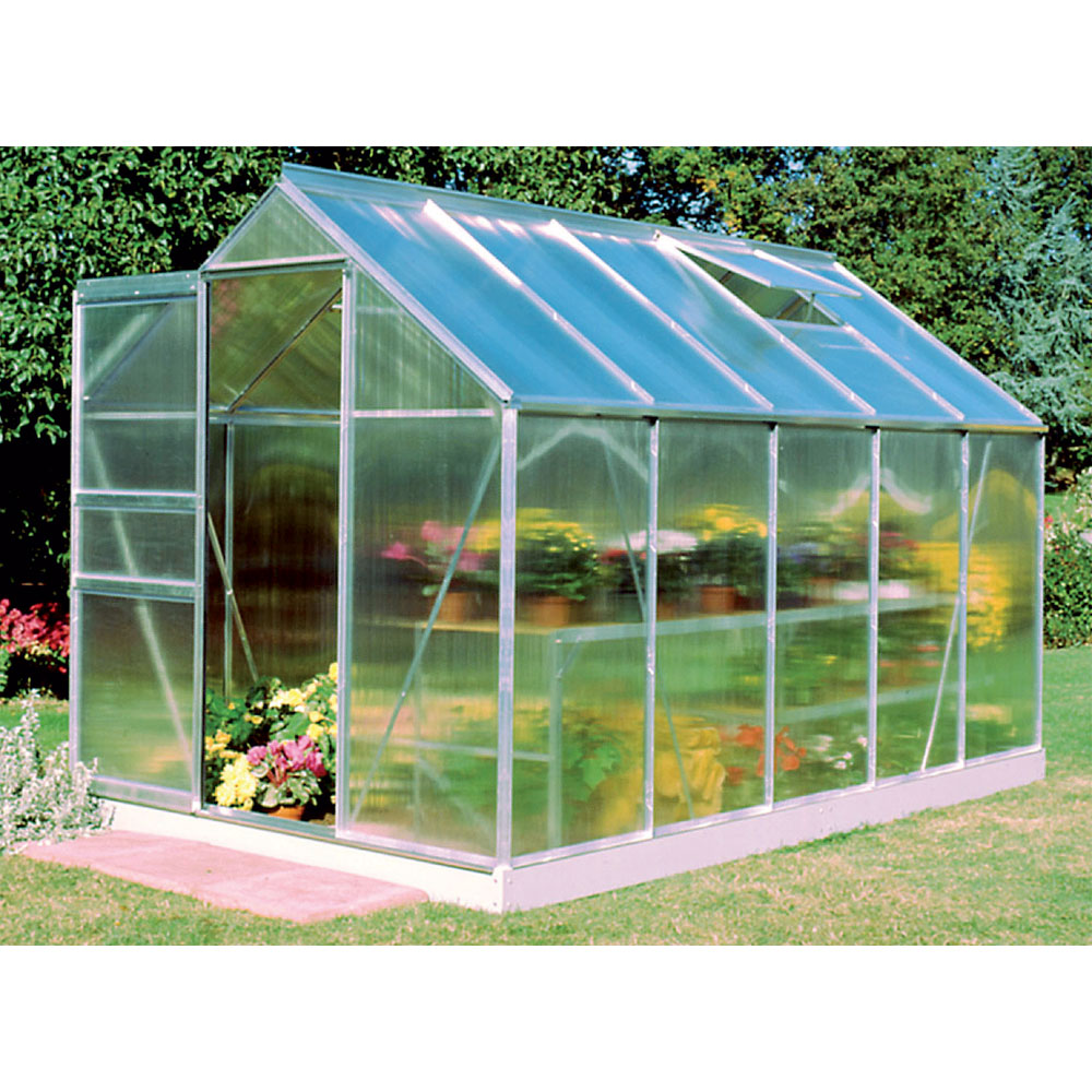 Juliana Halls Popular 106 Gew�chshaus mit 4 mm Doppelstegplatte - 6,2 qm