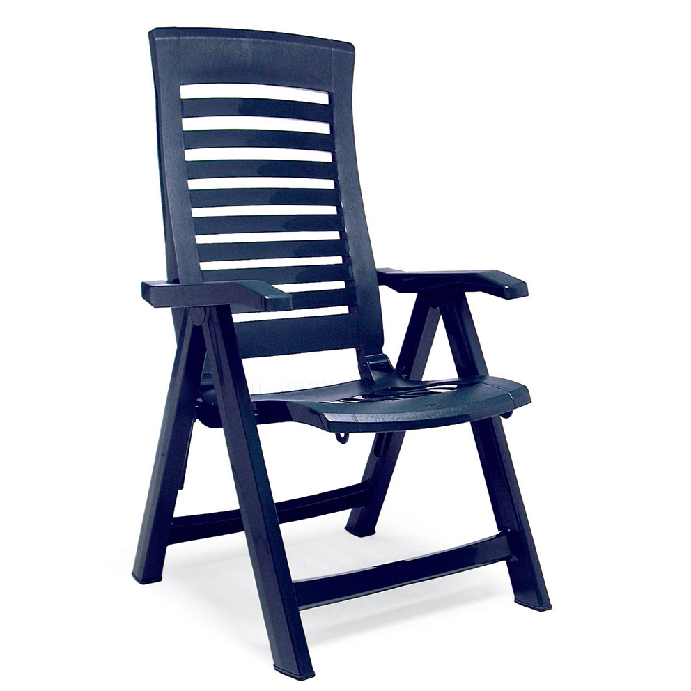 Best Klappsessel Hochlehner Florida, blau