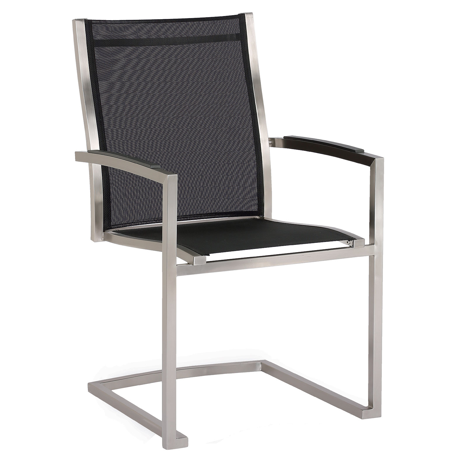 Best Freizeitm�bel Freischwing-Sessel Marbella Edelstahl/schwarz