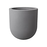 Elho Allure Soft High 43 - Blumentopf - Mineral Clay - Drinnen & Drau�en  - � 42.9 x H 46.1 cm