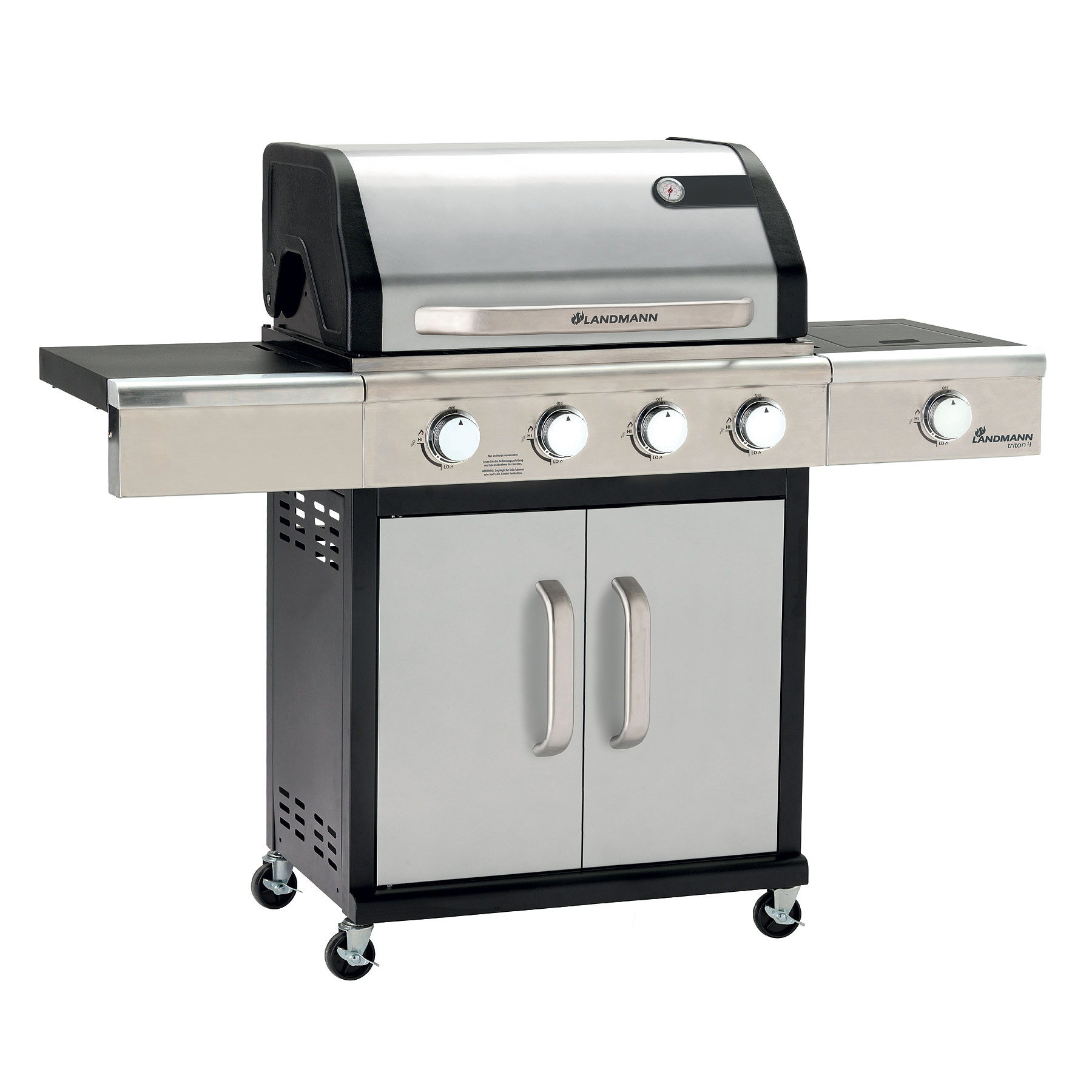 Landmann Gasgrill triton 4.1 silber