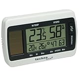 Thermometer WS 7007 mit Temperaturanzeige, Luftfeuchteanzeige und Wohlf�hlindikator