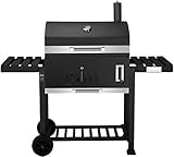 El Fuego Holzkohlegrill Ontario XXL, schwarz