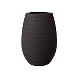 Elho Allure Ribbon Vase 43 - Blumentopf - Bark Brown - Drinnen & Drau�en  - � 42.9 x H 60.8 cm