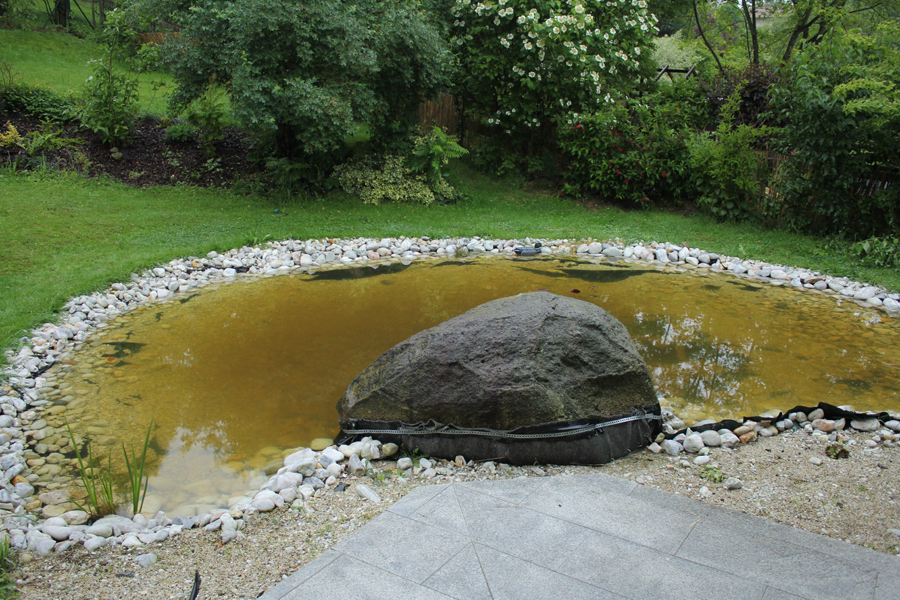 HILFE!! Teich über Nacht BRAUN!! Garten Gartenforum.de