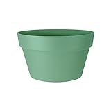 Elho Loft Urban Schale 35 - Blumentopf - Jade Green - Drau�en  - � 35 x H 20.2 cm