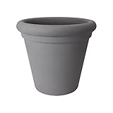 Elho Allure Doppio 35 - Blumentopf - Mineral Clay - Drinnen & Drau�en  - � 34.6 x H 31.2 cm