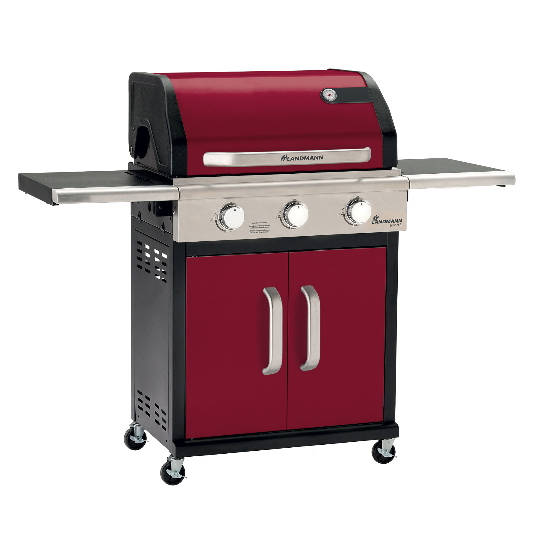 Landmann Gasgrill triton 3.0 bordeaux