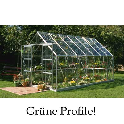 Juliana Halls Magnum gr�n 148 Gew�chshaus mit 3 mm Sicherheitsglas - 11,5 qm
