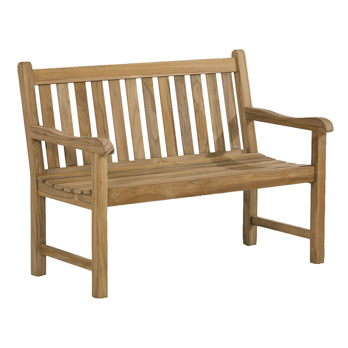 Best Moretti Teakbank 120 cm grey-washed