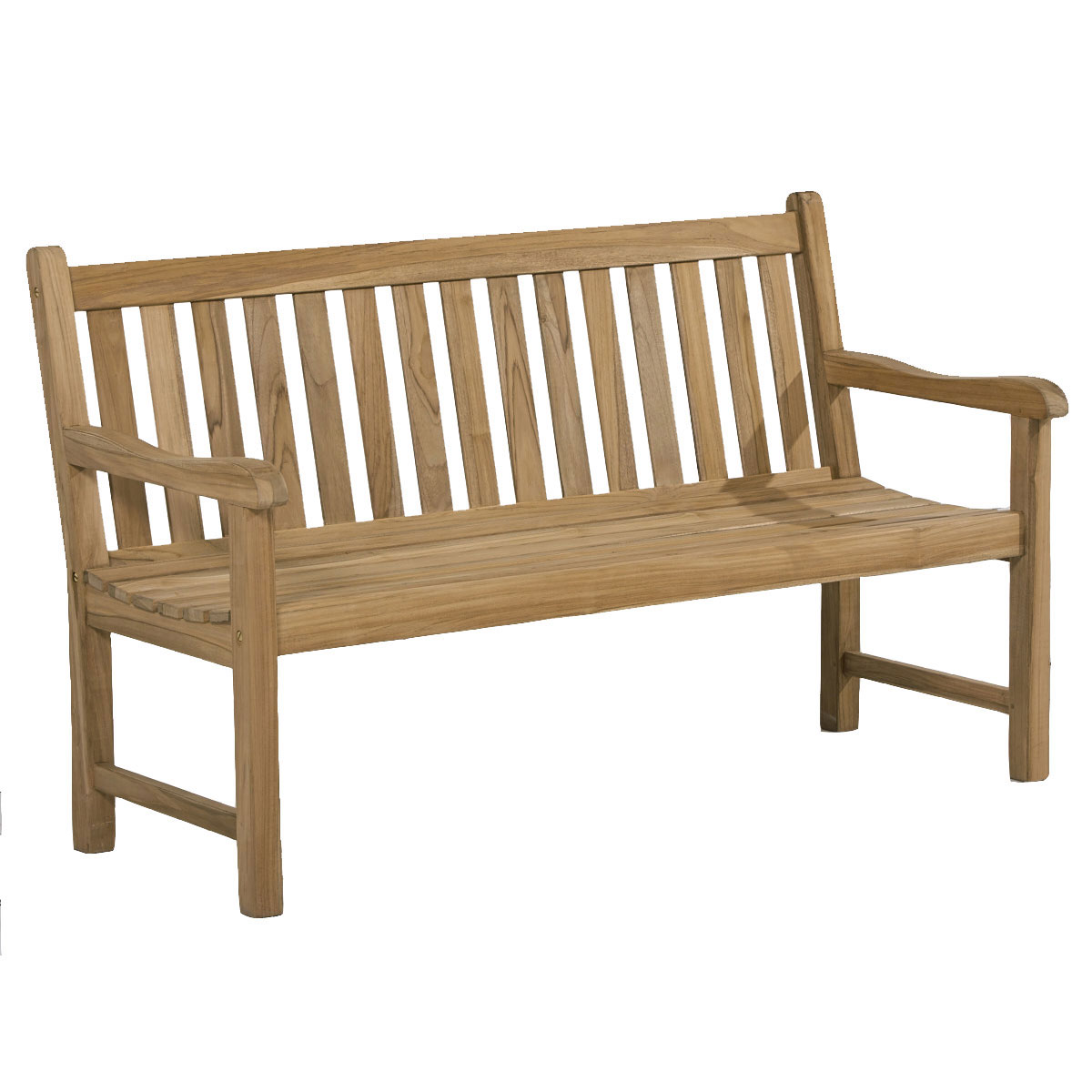 Best Moretti Teakbank 150 cm grey-washed