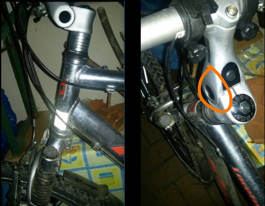 fahrrad gabel wackelt