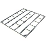 Tepro Metall-Unterkonstruktion, Pent Roof, silber, 112x253x5 cm, 7103