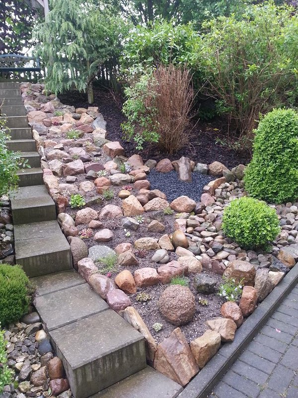 Hilfe beim Steingarten anlegen. Garten Gartenforum.de