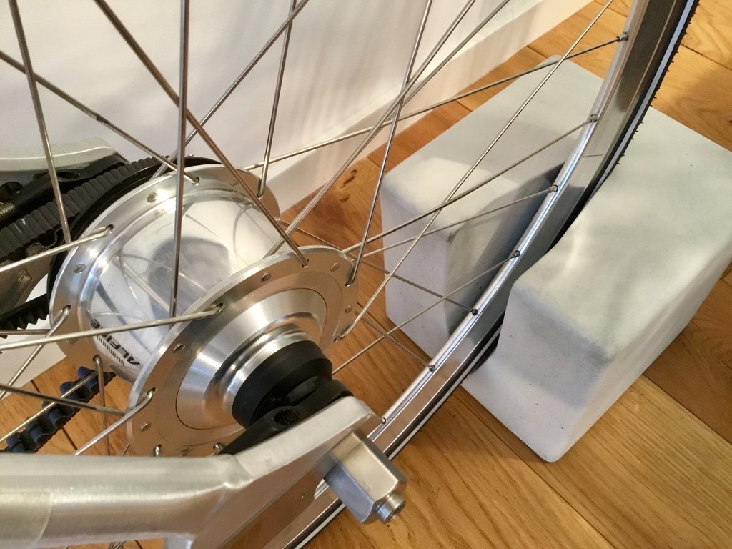 fahrrad mit kettenschaltung auf riemenantrieb wechseln