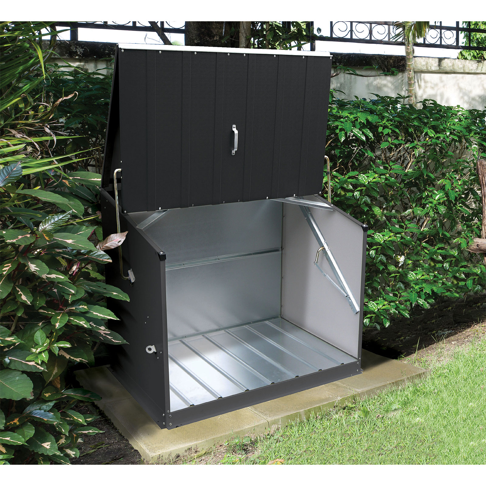 Stowaway Aufbewahrungsbox inkl. Metallboden 138x89x113 cm