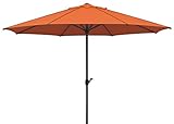 Schneider Sonnenschirm Adria, terracotta, ca. 350 cm �, 8-teilig, rund