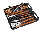 Landmann Grillbesteck Koffer, Mehrfarbig, 40,5 x 9,5 x 2,5 cm
