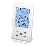 Technoline Wetterstation WS 9260 mit Vorhersage von Wettersituation, Anzeige von Temperaturen und Funkuhr