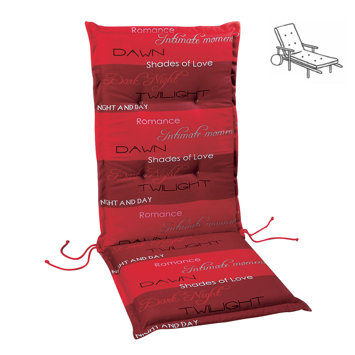 Best Selection-Line Auflage f�r Rollliegen, Dessin 1236