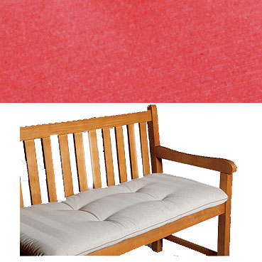 Best Bankauflage 52x142x9 cm 1-tlg. Design 1330 rot