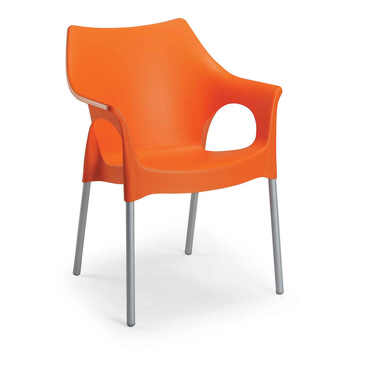 Best Gartenstuhl Vegas orange stapelbar